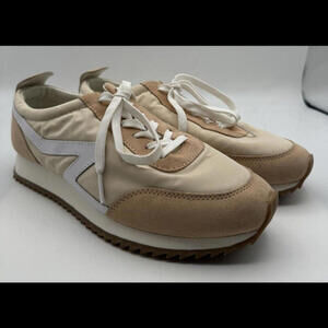 Rag & Bone Suede Retro Runner Sneakers Tan Size 38.5 EU, 8.5 US